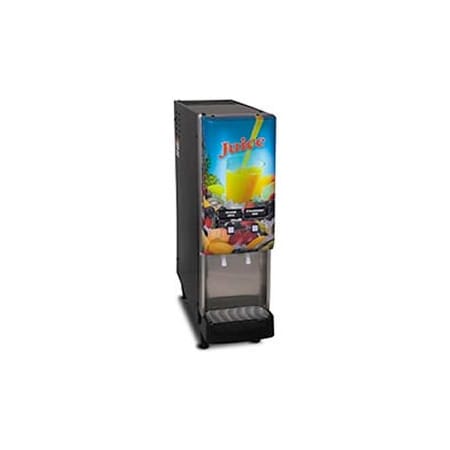 Bunn Silver Series 2-Flavor Cold Beverage System, Fully Lit, Juice Display 37900.0008